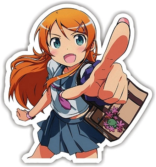 Oreimo Anime Sticker (O002)  Neera Sticker